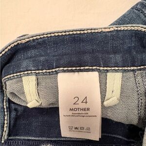 MOTHER Deep Blue Denim Jeans